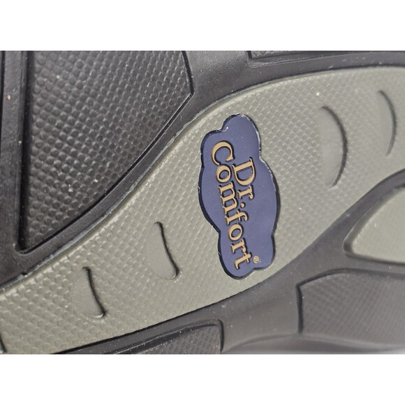 Dr. Comfort Fisherman 9810 Men’s 10M Black Leather Diabetic Orthopedic Sandals main image 6
